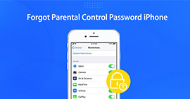 Zapomenuté heslo pro rodičovskou kontrolu iPhone