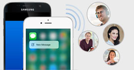Csoportos üzenetküldés iPhone-on és Android-telefonon