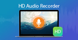 HD audio felvevő