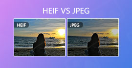 HEIF 대. JPEG