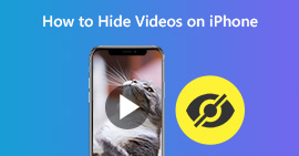 Skjul videoer på iPhone