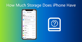 How Much Storage Dose iPhone Have