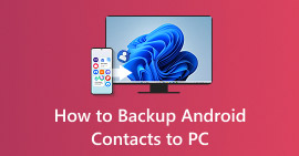 How To Backup Android Contacts To Pc