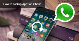 Come eseguire il backup delle app su iPhone