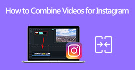 Hoe video's voor Instagram te combineren