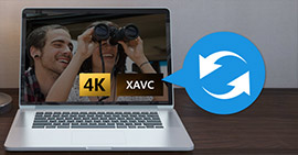 Konverter 4K XAVC-videoer