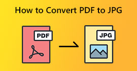 Hvordan konvertere PDF til JPG