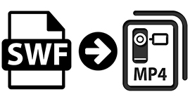 Konverter SWF til MP4 gratis
