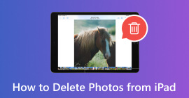 Как удалить фотографии с iPad