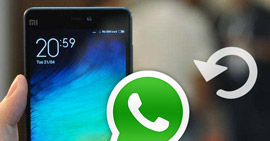 Obnovit odstraněné zprávy WhatsApp