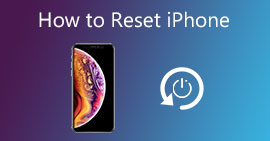 Reset iPhone