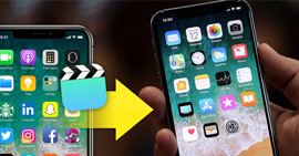 Przesyłaj filmy z iPhone'a na iPhone'a