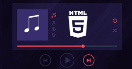 Přehrávač zvuku HTML5