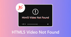 HTML5-video niet gevonden