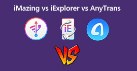 iMazing vs iExplorer εναντίον AnyTrans