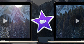 iMovie split skærm