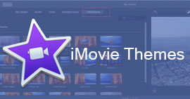 Aggiungi temi iMovie