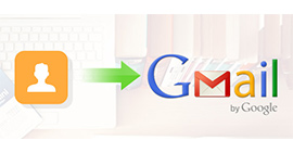 Importujte kontakty do Google Gmail