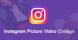 Instagram bildevideokollasje