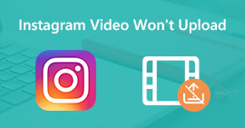 Az Instagram videó nem tölthető fel
