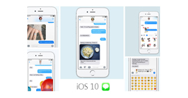 Emoji / klistremerke / håndskriftmeldinger i iOS 10