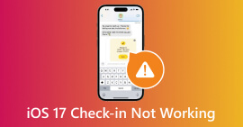 iOS 17 Check-In Not Working