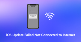 iOS-päivitystä ei ole yhteydessä Internetiin