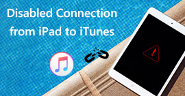 iPad jest wyłączony podłączony do iTunes