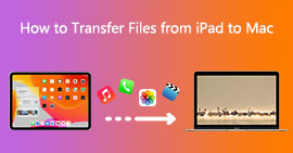 Overfør filer fra iPad til Mac