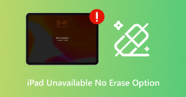 Ipad Unavailable No Erase Option