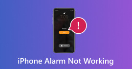 iPhone alarm virker ikke