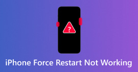 iPhone Force Restart Not Working