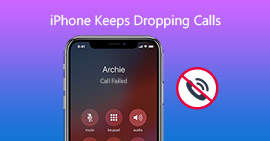 iPhone fortsætter med at droppe opkald