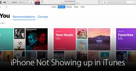 iPhone se nezobrazuje v iTunes