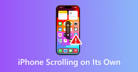 iPhone Scrolling on Its Own