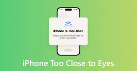 iPhone Too Close to Eyes