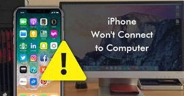 iPhone ei muodosta yhteyttä tietokoneeseen