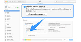 Mi az iTunes biztonsági mentési jelszó?