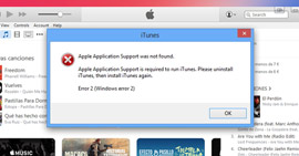 Chyba služby iTunes