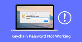 La password del portachiavi non funziona