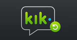 Kik üzenet visszaállítása