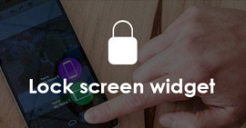 Låseskjerm-widget av Android-telefoner