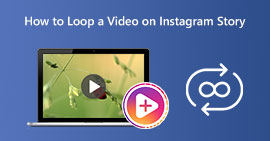 Loop een video-Instagram-verhaal