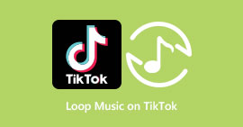 Loop muziek op TikTok