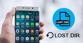 LOST.DIR-kansion perustiedot ja palauttaminen Androidilla