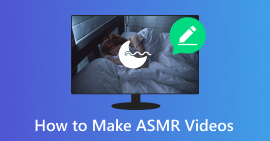 Lag en ASMR-video