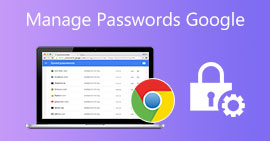 Manage Passwords Google