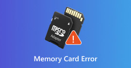 메모리 카드 오류