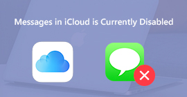 Zprávy v iCloud jsou aktuálně zakázány