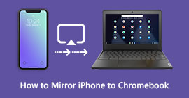 Iphone tükrözése Chromebookra